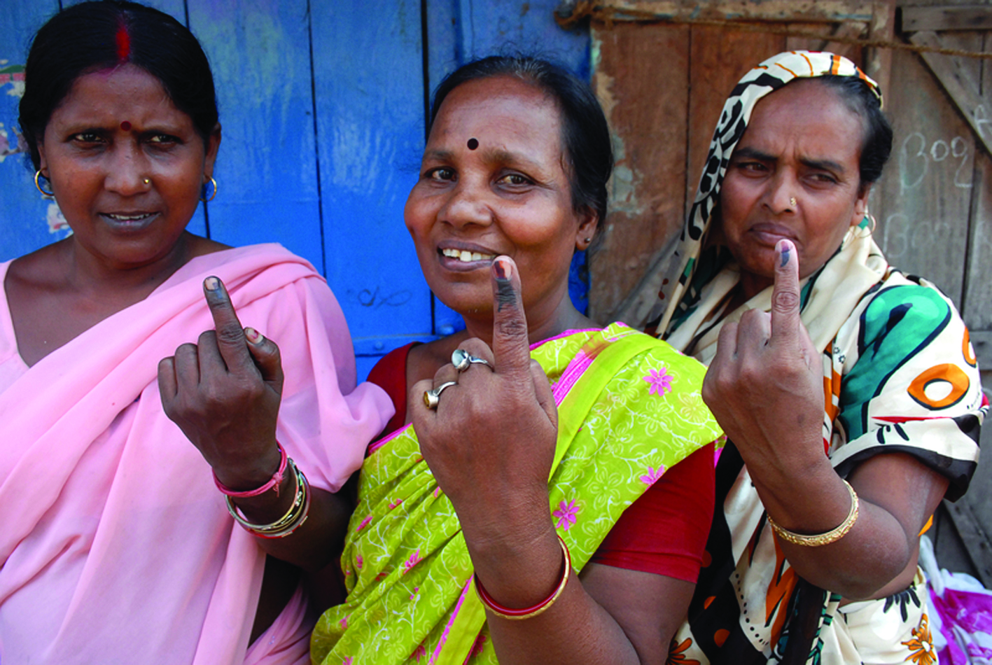 India’s voter power, as indelible as the ink on fingers.
