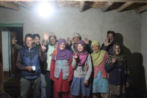 Villagers at Lankarchey brok