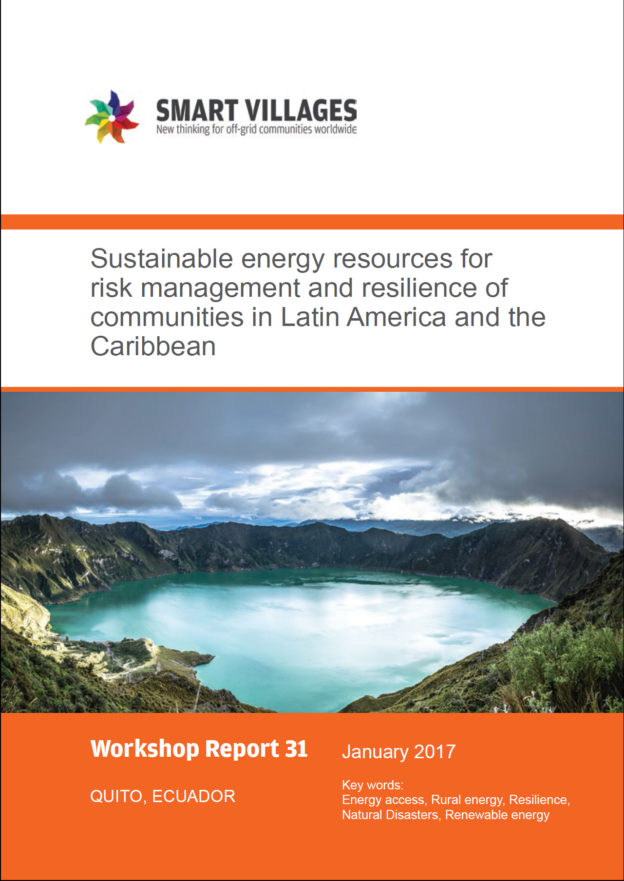 WR31: Energy and Resilience in Latin America and Caribbean