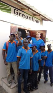 The Greenlink team in Gambia